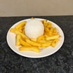 Half Boiled Rice & Half Chips