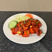 Garlic Chicken Tikka Fry